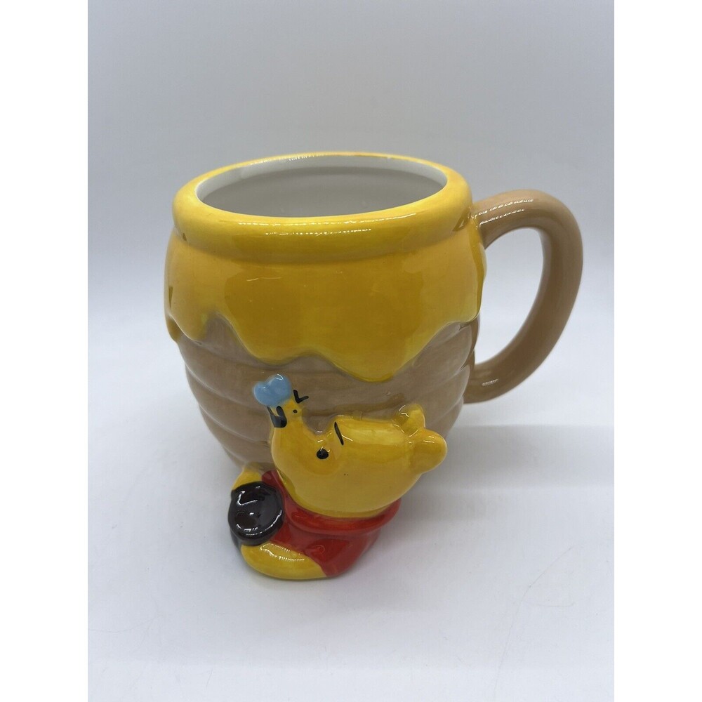 Winnie-The-Pooh Honey Pot 3D Sculpted 23oz Ceramic Mug Disney